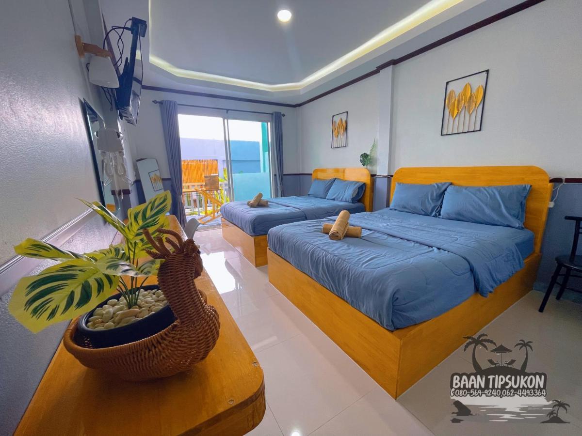 Baan Tipsukon Bed and Breakfast Koh Larn Exteriör bild