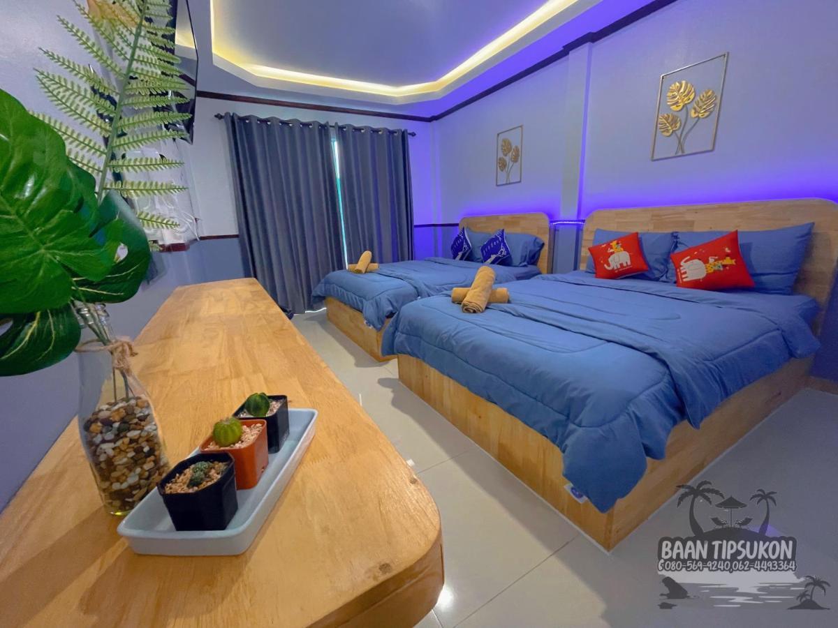 Baan Tipsukon Bed and Breakfast Koh Larn Exteriör bild
